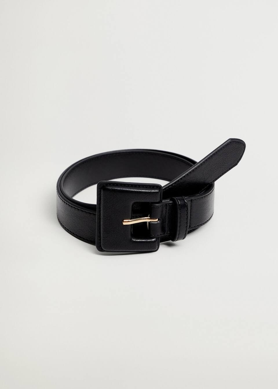 Gürtel mit quadratischer Schnalle | MANGO (DE)