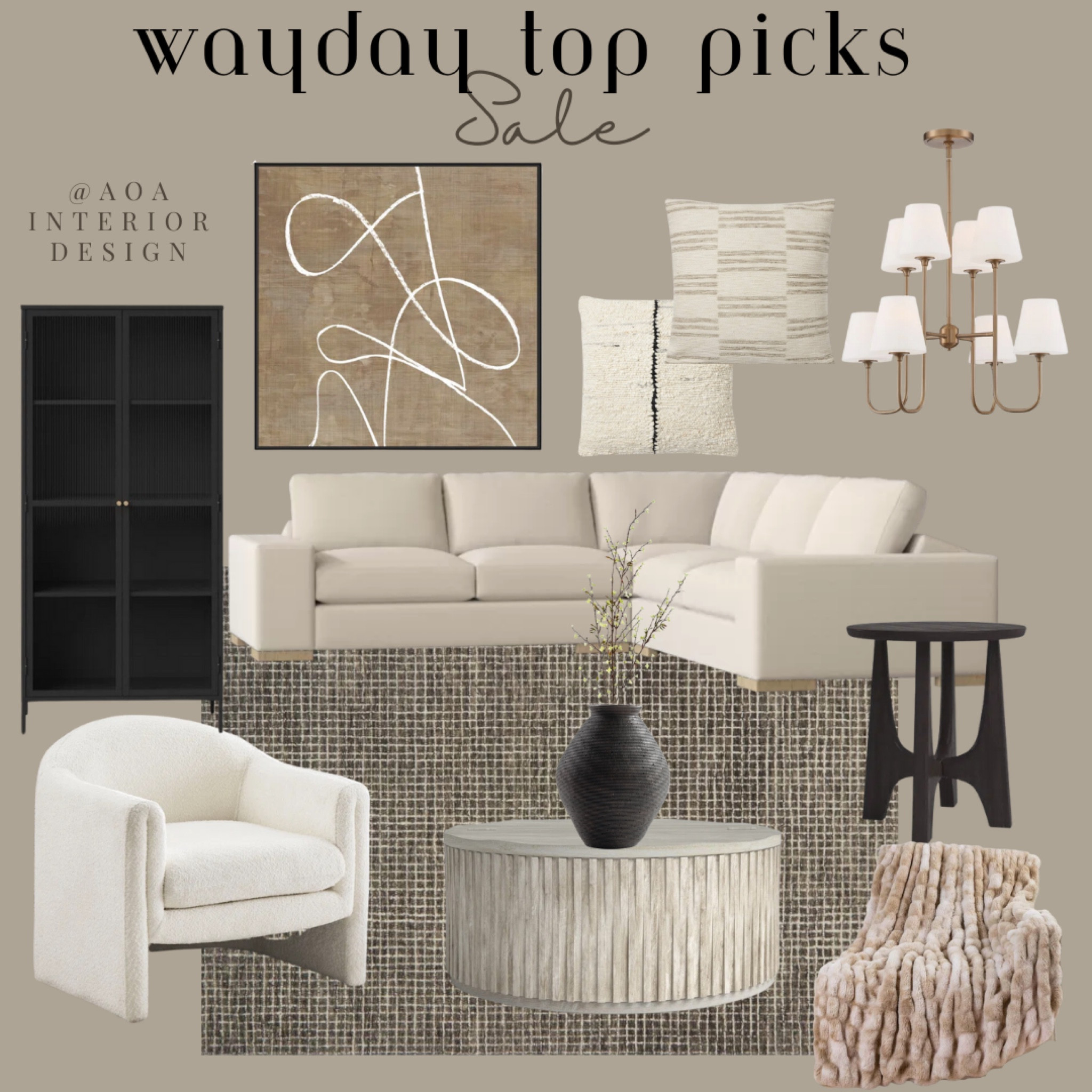 ‼️WAYDAY SALE‼️ JOSS & MAIN SALE MY TOP PICKS LIVING ROOM!!!! 

Sectional
Coffee table
Wall art
Modern
Barrel chair
Vase
Pillows
Side chest
Side table
Fur blanket

Joss & Main
Birch Lane
Fluted Coffee Table

#livingroom #home #salealert #hugesale #wayday #allmodern
#jossandmain

#LTKFind #LTKsalealert #LTKhome