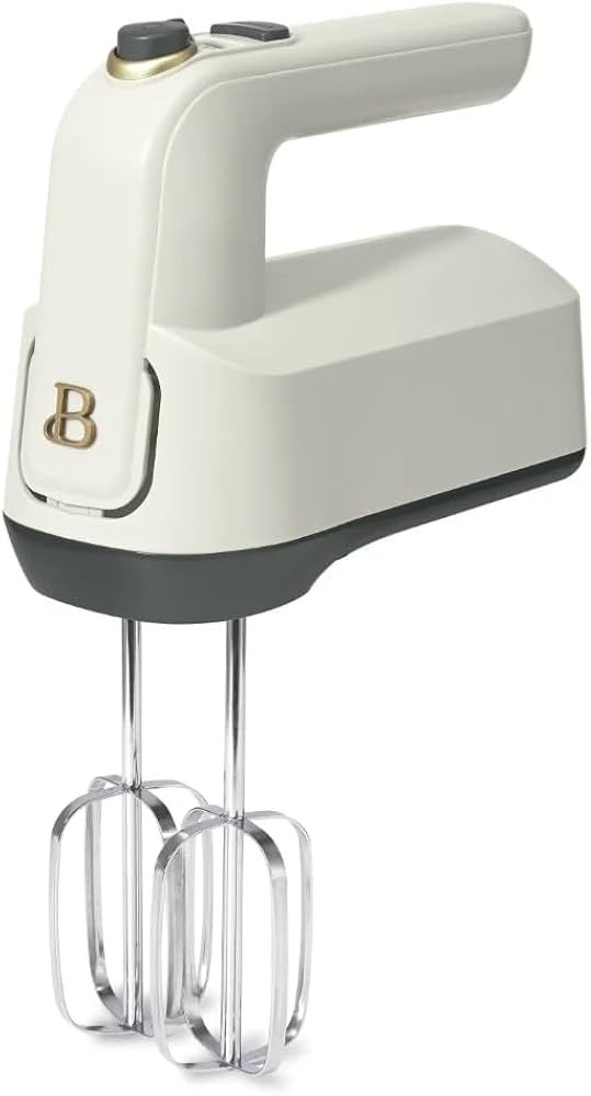 Beautiful 6-Speed Electric Hand Mixer with Turbo Function and Storage Case - Lightweight, Dishwas... | Amazon (US)