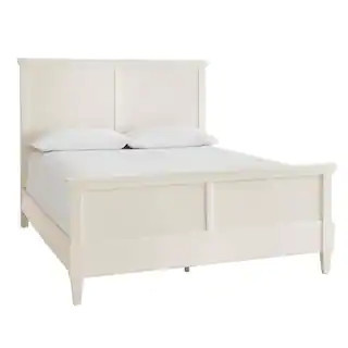 Home Decorators Collection Marsden Ivory Wooden Cane King Bed (81 in. W x 54 in. H) 10756-445 - T... | The Home Depot