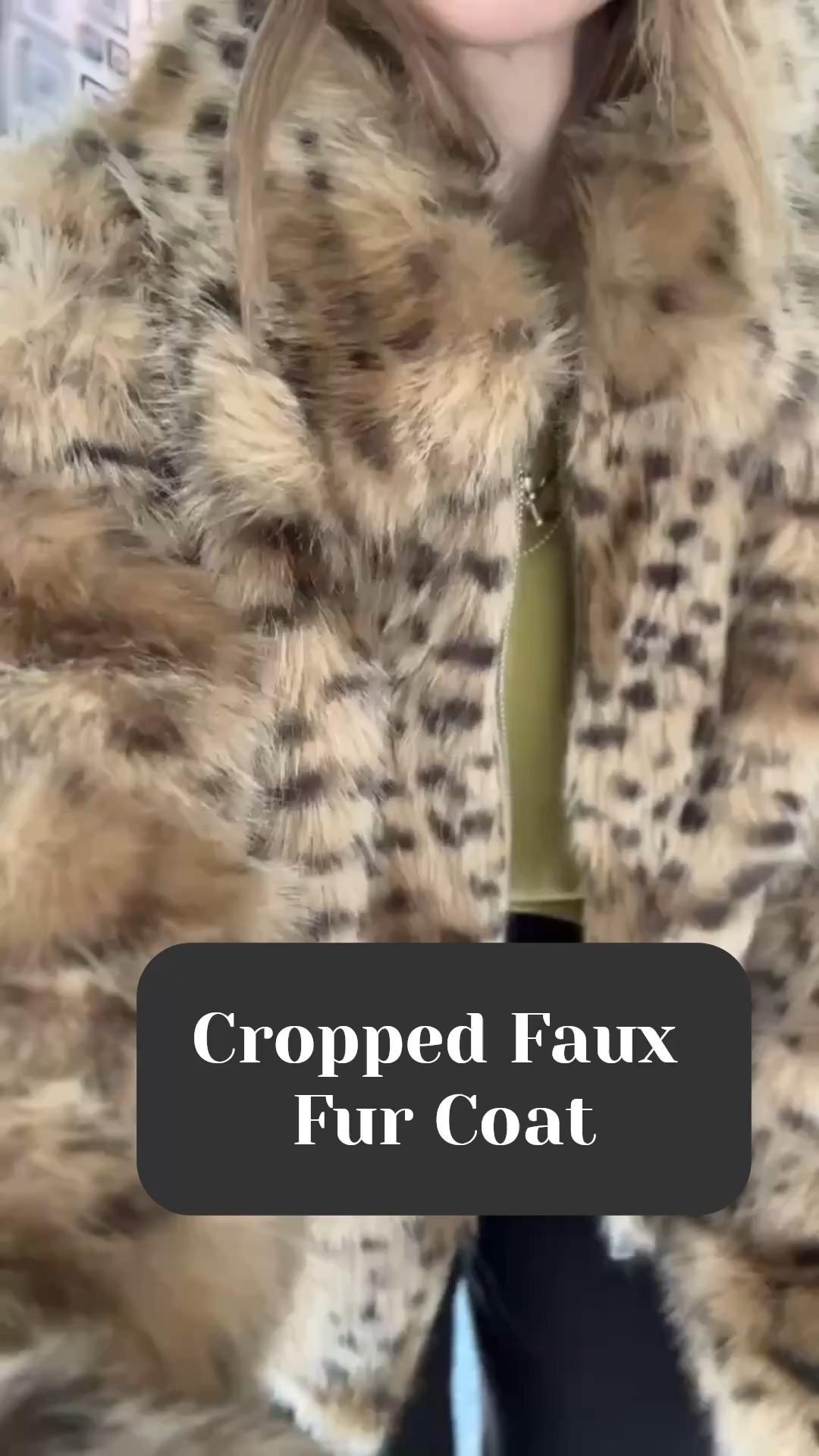@Anthropologie cropped cheetah faux fur coat will be your best accessory all winter long

#LTKgrwm