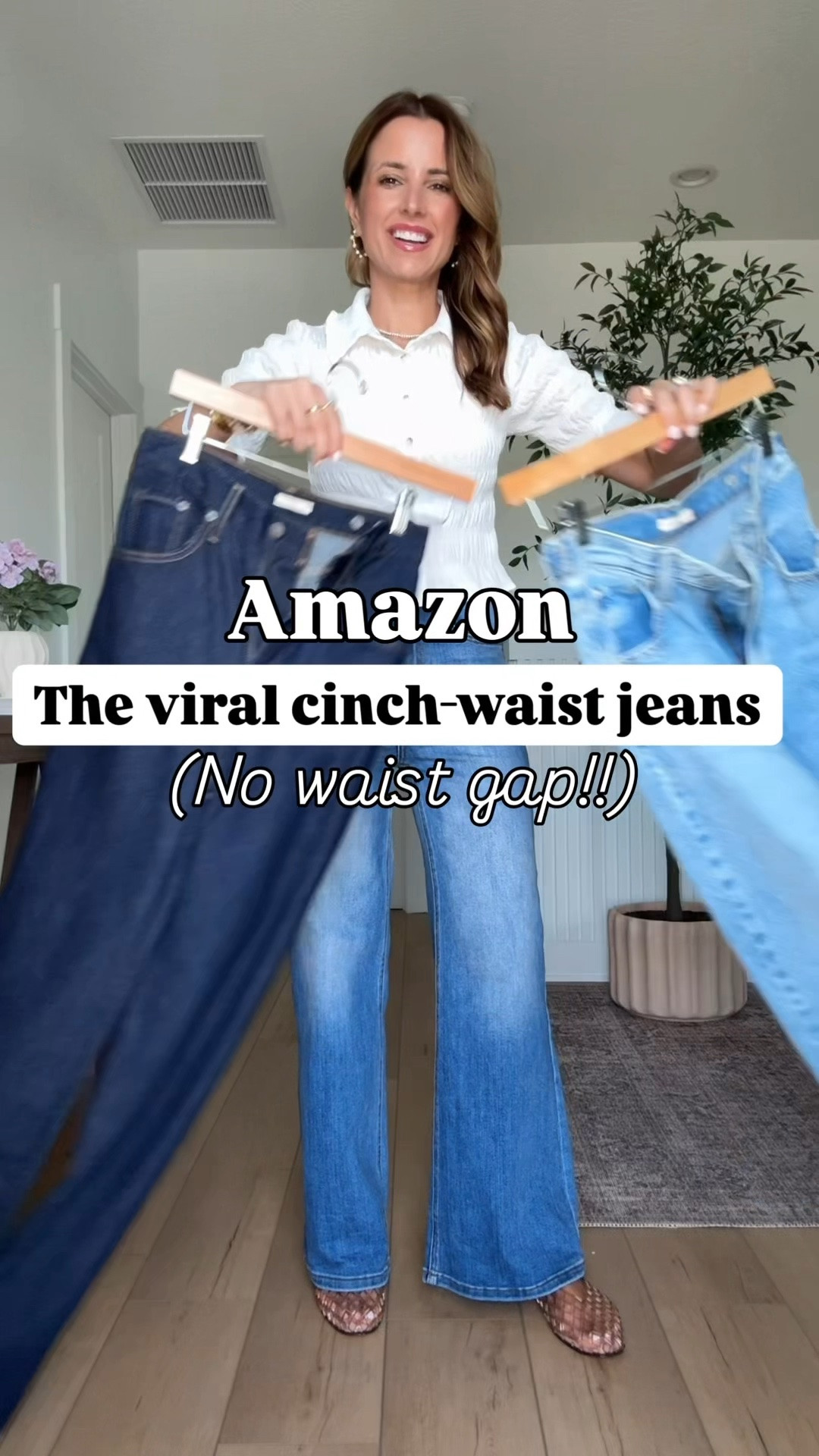 Amazon Levi waist jeans that eliminate the waist gap! Wearing sz 24 in color ‘invested indigo and ‘reign of the rinse’. Perfect for date night + the office + a concert, etc. runs a little long - I need a heel with these and I am 5’3. Date night outfit. Spring outfit. Summer outfit. Concert outfit. Elevated casual. Vacation outfit. Travel outfit.

#LTKootd #LTKgrwm #LTKPetite