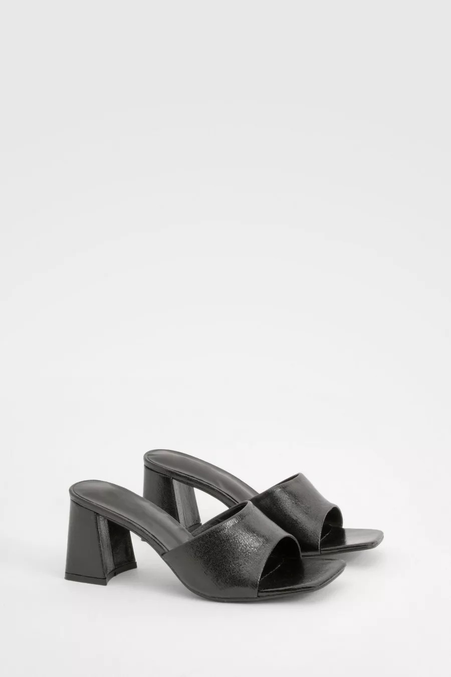 Low Block Heeled Mules | boohoo (US & Canada)