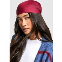 Womens Cherry Red Head Scarf - One Size | boohoo (US & Canada)