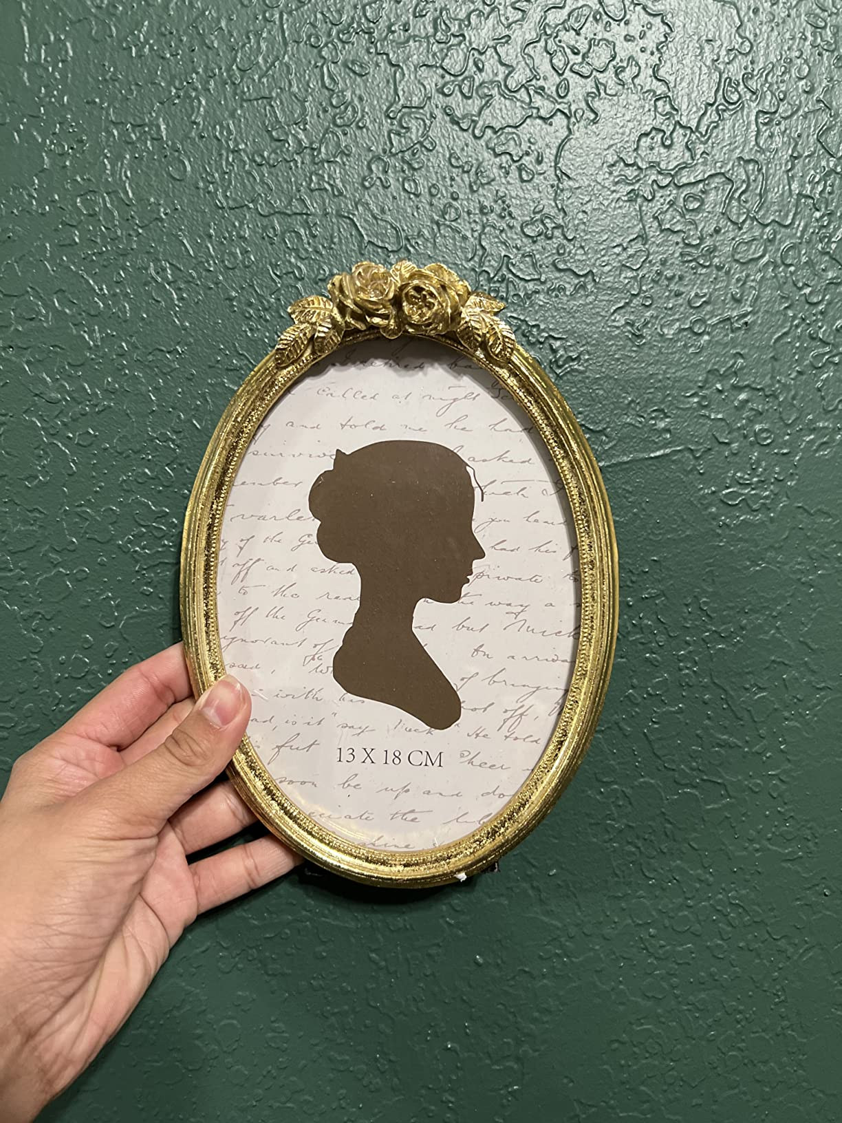 Sunlit Vintage Picture Frame 8x10 Inch, Oval Antique Photo Frames with Glass Front, Luxury Photo ... | Amazon (US)