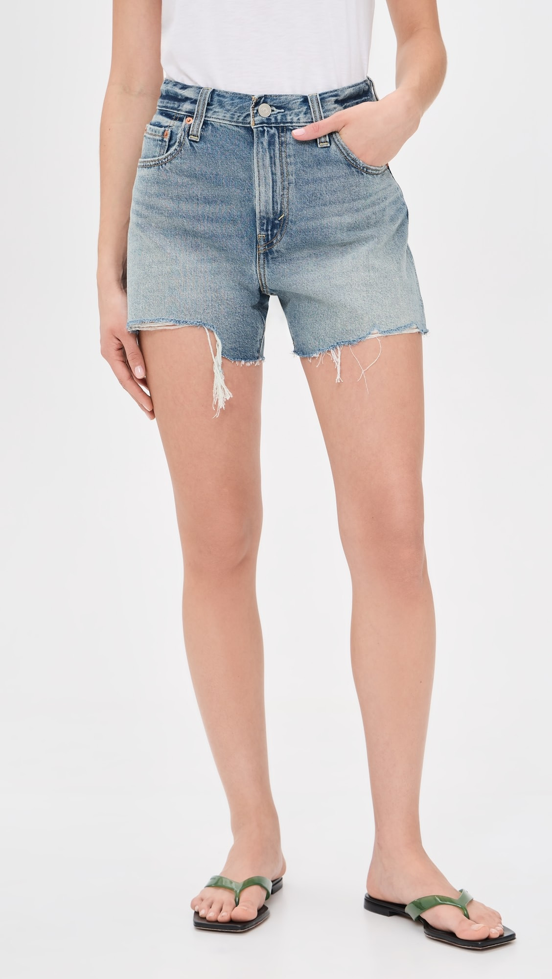 Ribcage Denim Shorts | Shopbop