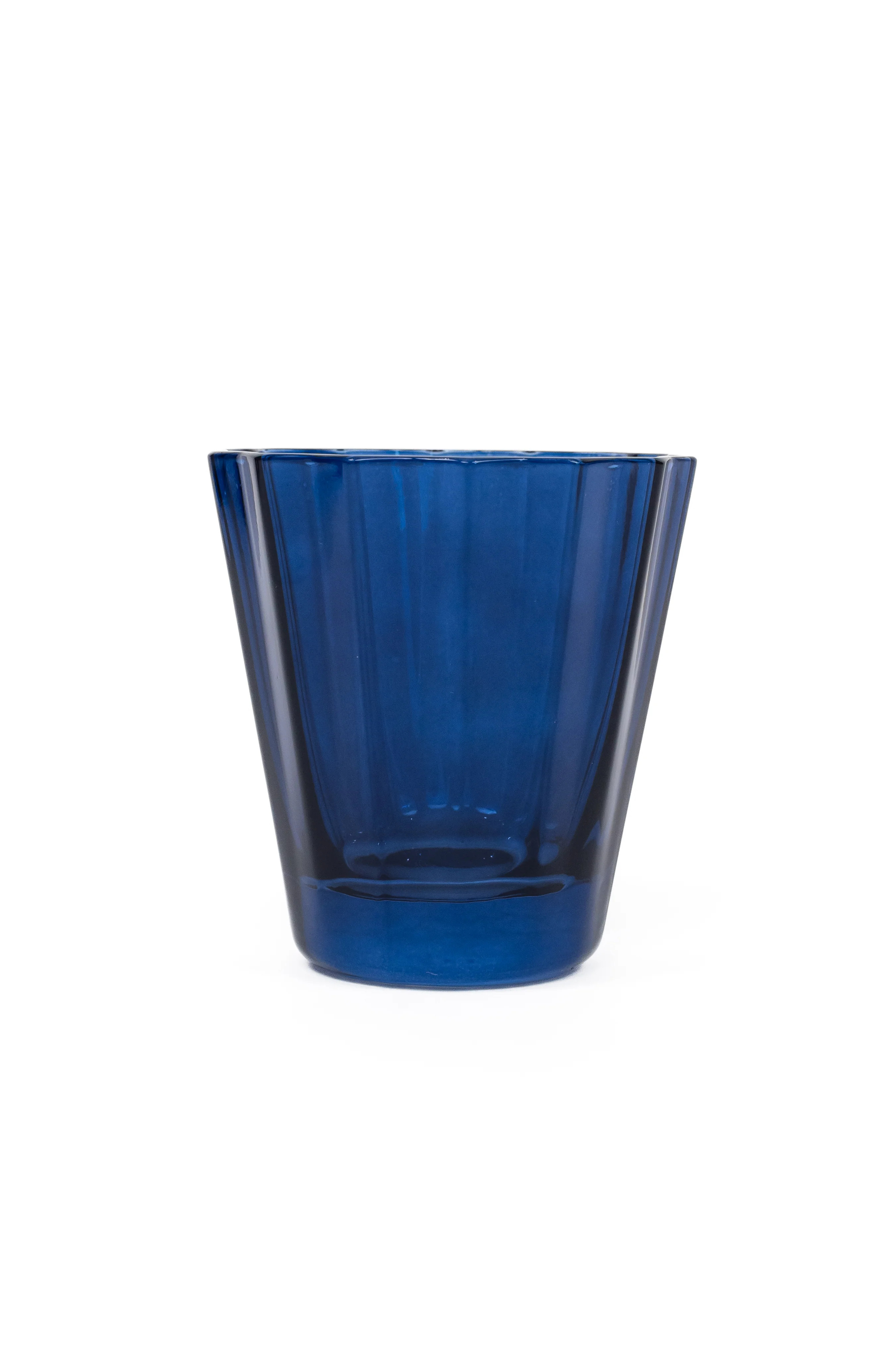 Estelle Colored Sunday Low Balls - Set of 6 {Midnight Blue} | Estelle Colored Glass