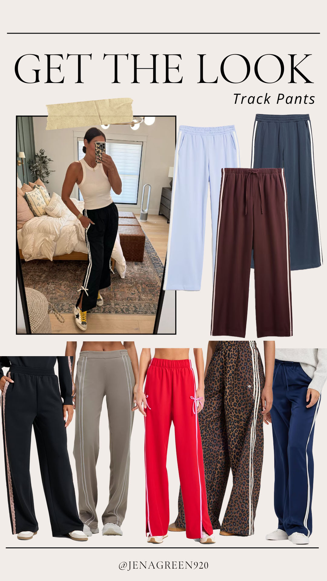 Get the Look Track Pants | Track Pants | Track Pant | Currently Trending | Trending Fashion 

 #LTKSeasonal #LTKFindsUnder50 #LTKFindsUnder100