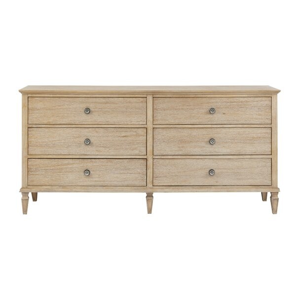 Victoria 6 Drawer 70'' W Double Dresser | Wayfair Professional