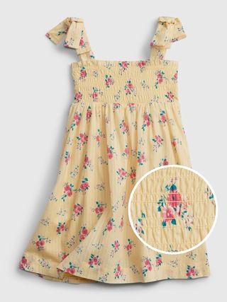 Toddler Floral Smocked Dress | Gap (US)