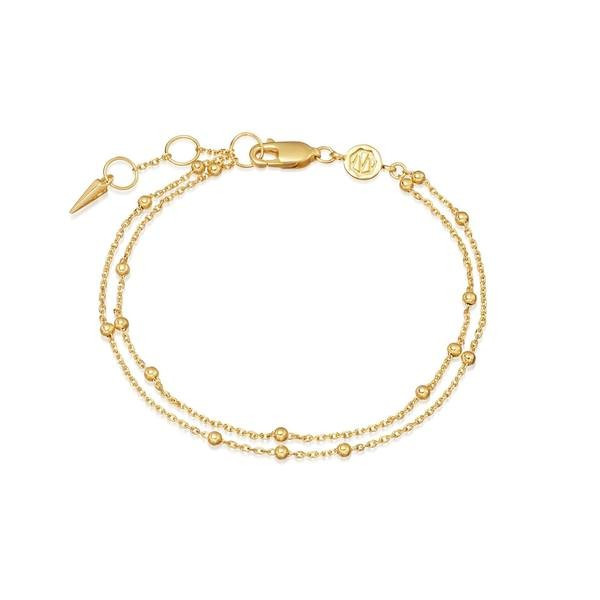 Gold Double Chain Bracelet | Missoma