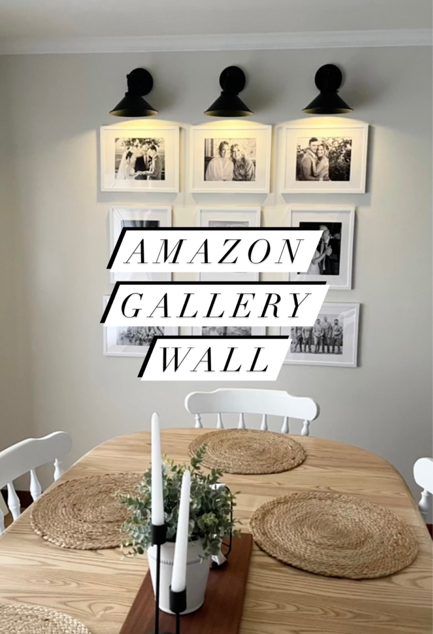 Sooooo happy with how this gallery all turned out🤩🫶🏼 and my husband is happy he didn’t have to hardwire the sconces, how COOL are these battery powered/remote puck lights?! Show us if you recreate this🥰

#LTKFind #LTKitbag #LTKhome