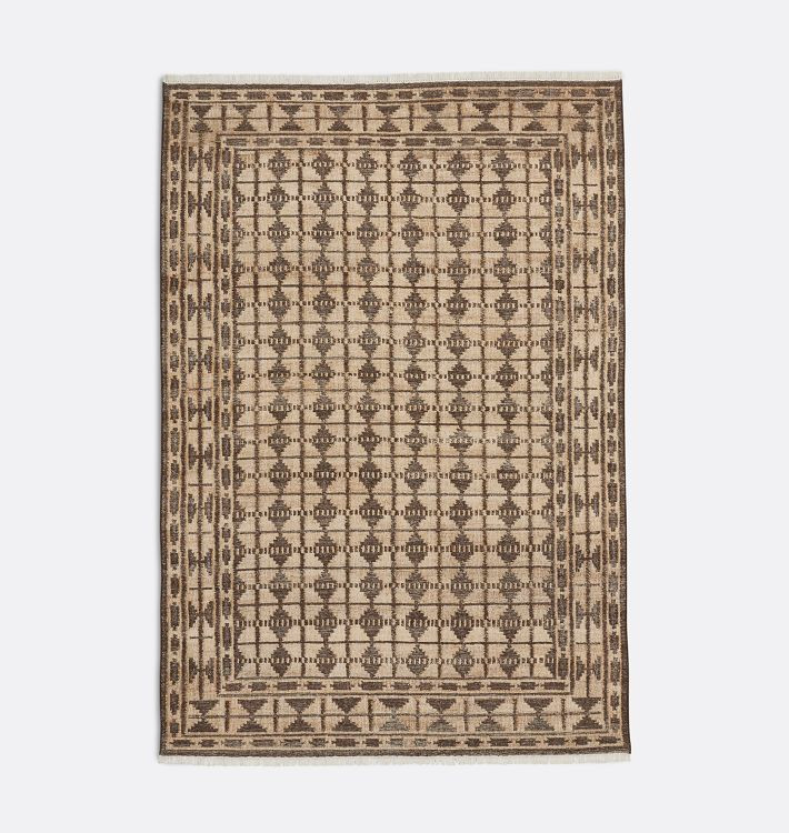 Jasmine Jute Wool Flatweave Rug | Rejuvenation