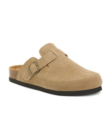 Suede Fergie Flat Slides | TJ Maxx