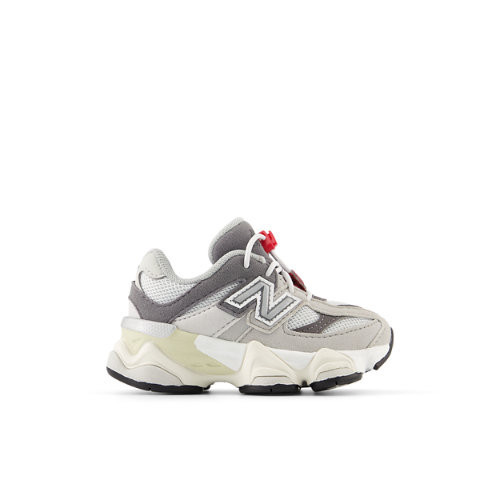 New Balance Kids' 9060 Bungee Sneakers - Grey (Size 8 Wide) | New Balance Athletics, Inc.