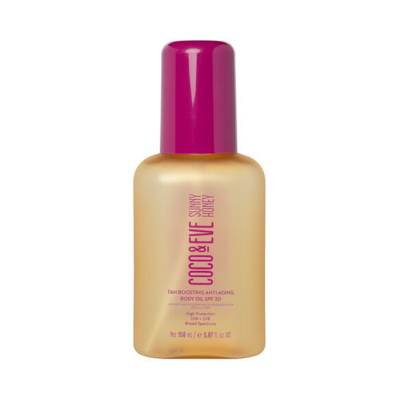 Coco & Eve Sunny Honey Tan Boosting Anti-ageing Body Oil SPF30 | Space NK | Space NK - UK