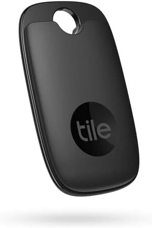 Tile Pro (2022) 1-Pack (Black). Powerful Bluetooth Tracker, Keys Finder and Item Locator for Keys, B | Amazon (US)
