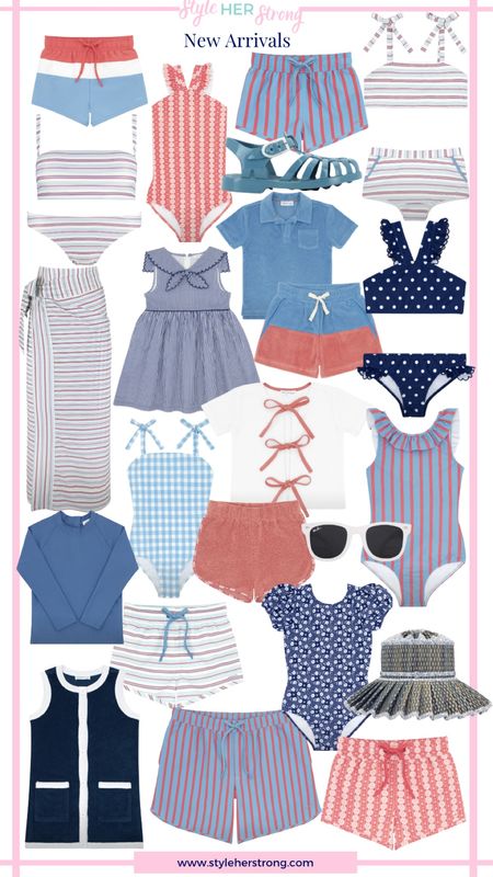 Americana perfection: swim looks for the whole family from minnow’s new swim collection featuring men’s swim trunks, Terry cover ups and outfits for the kids, girls bikinis, girls swimsuit, family matching, boys swim trunks, rashguards, women’s bikini 

#LTKSwim #LTKTravel #LTKFamily