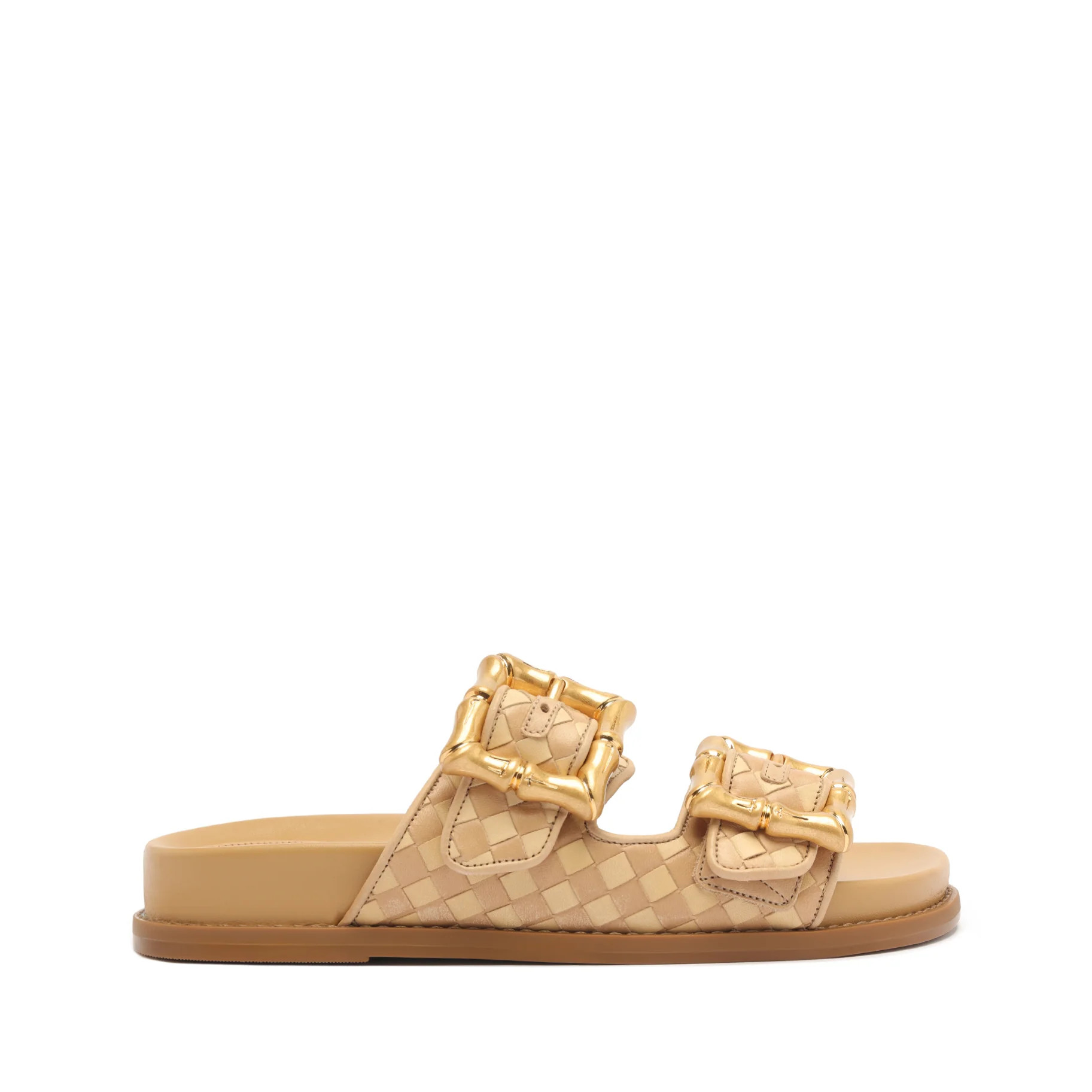 Enola Sporty Woven Leather Sandal | Schutz Shoes (US)
