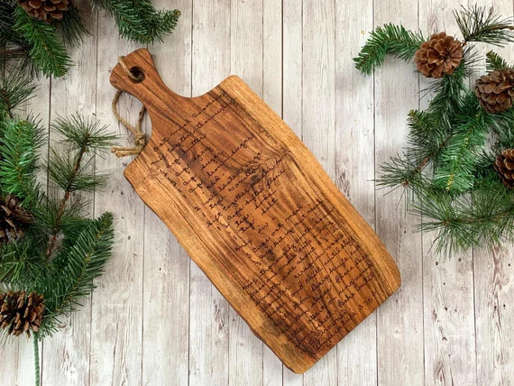 Personalized Cutting Board Custom Christmas Gift Charcuterie | Etsy | Etsy (US)