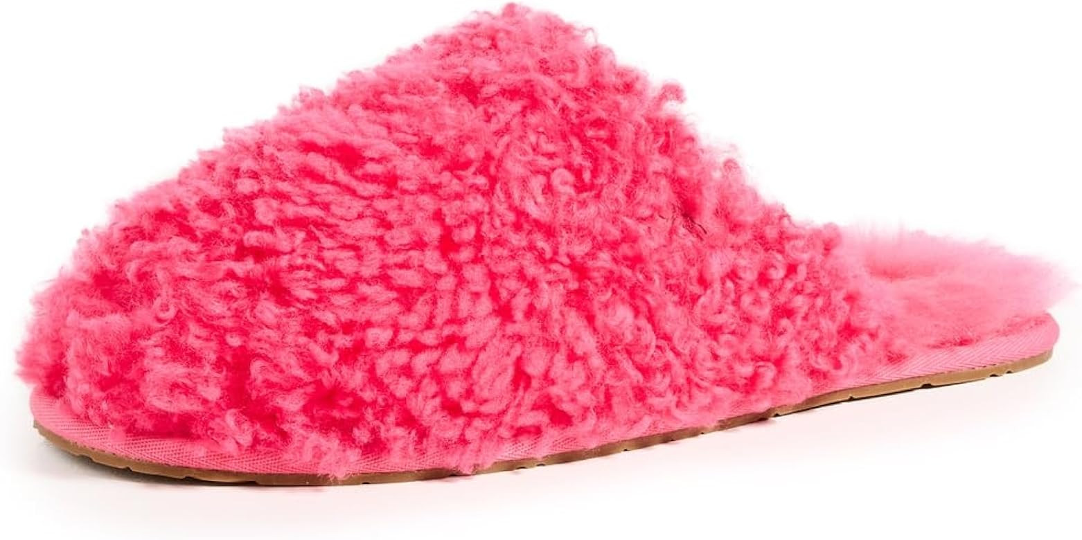 UGG Women's Maxi Curly Slide Slipper | Amazon (US)