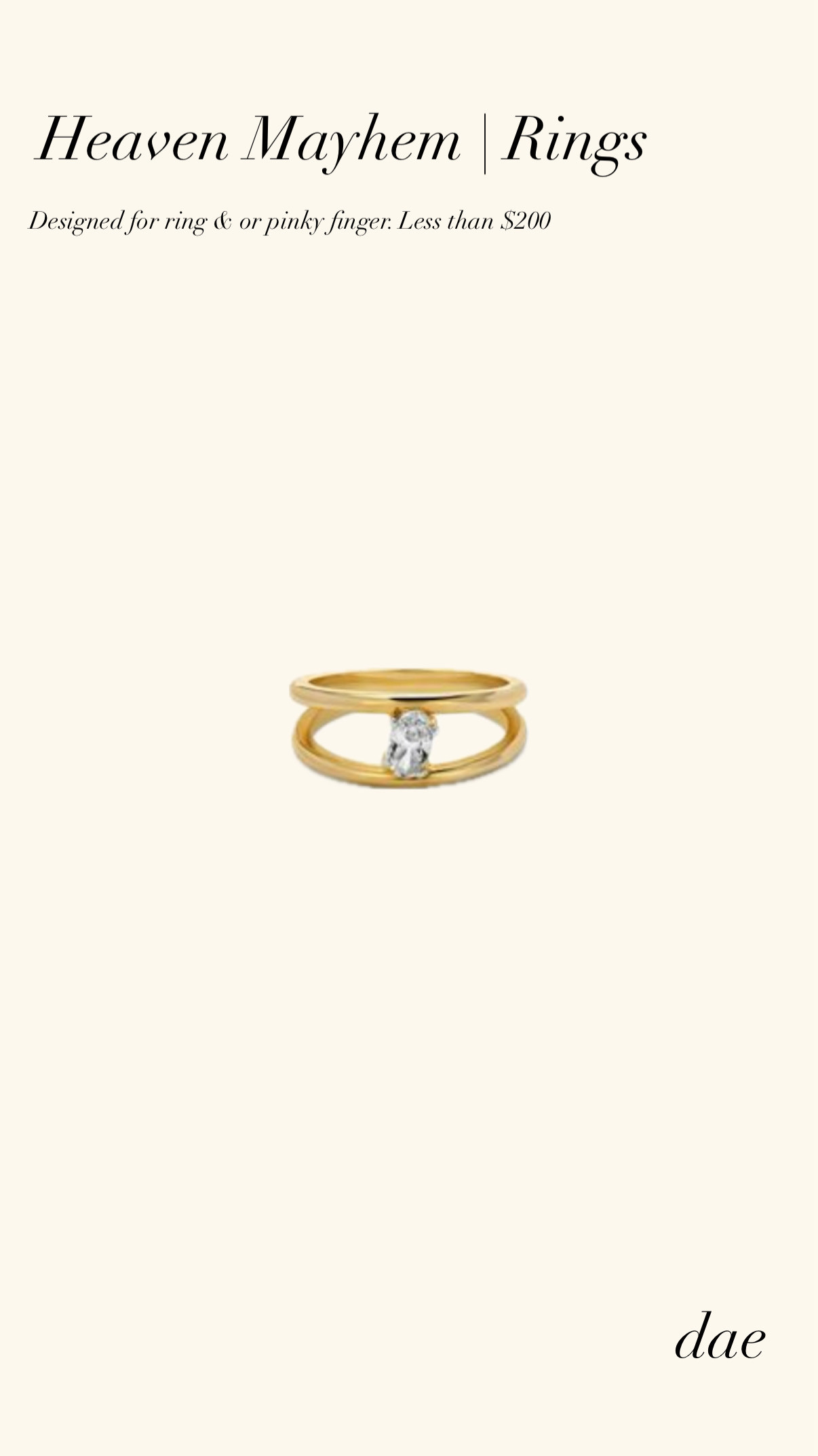 Heaven Mayhem finally dropped their rings collection and it’s stunning  

#LTKootd #LTKSpringSale #LTKgrwm