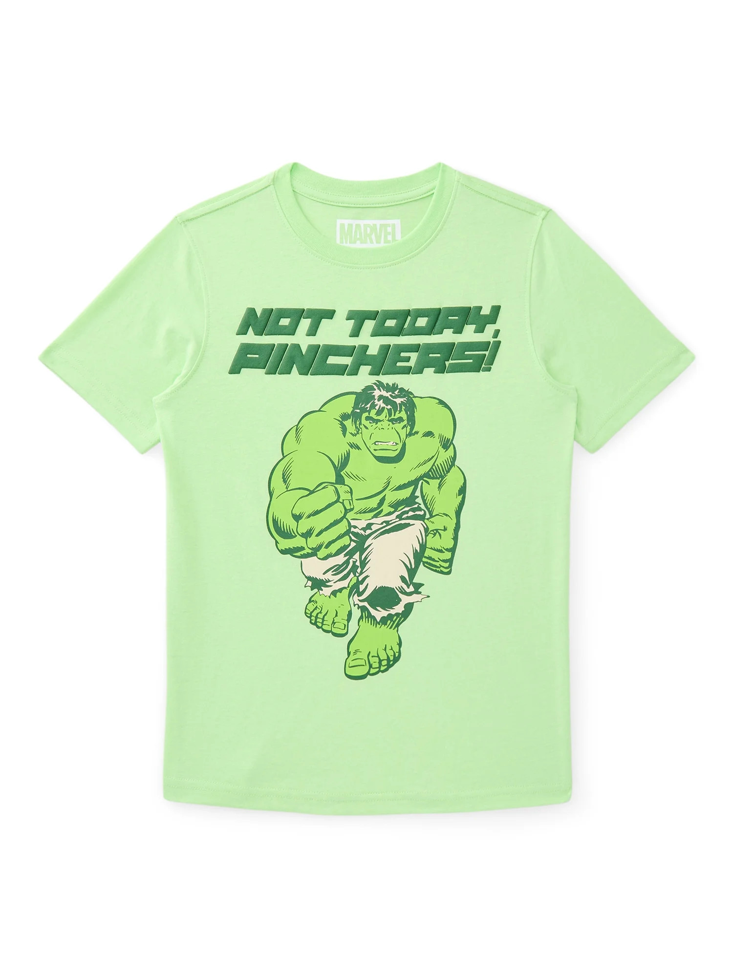 Marvel's Hulk Boys St. Patrick's Day Graphic Tee with Short Sleeves, Sizes 4-18 | Walmart (US)