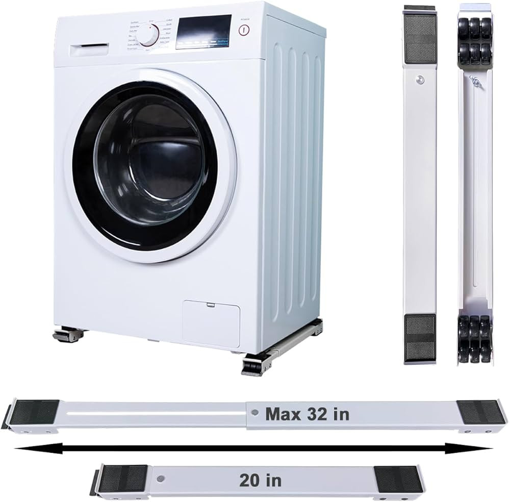 Yutianli Heavy Duty Extensible Appliance Roller is Suitable for Washing Machines, Refrigerators, ... | Amazon (US)