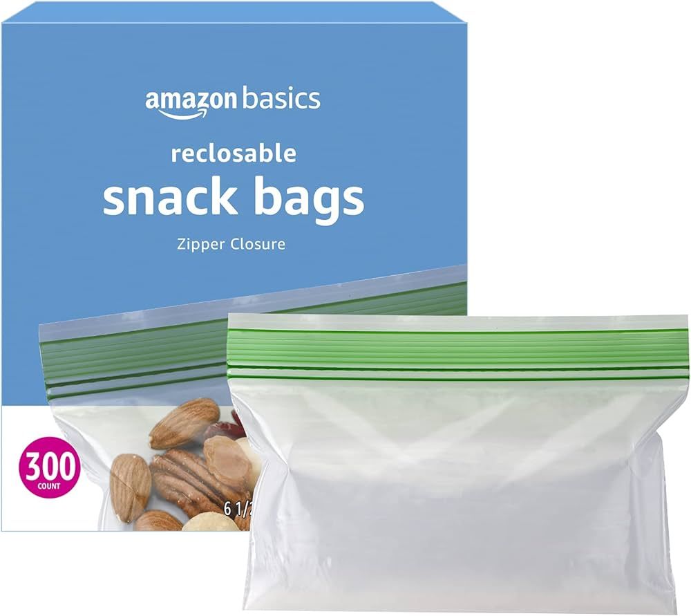 Amazon Basics Snack Storage Bags, 300 Count (Previously Solimo) | Amazon (US)