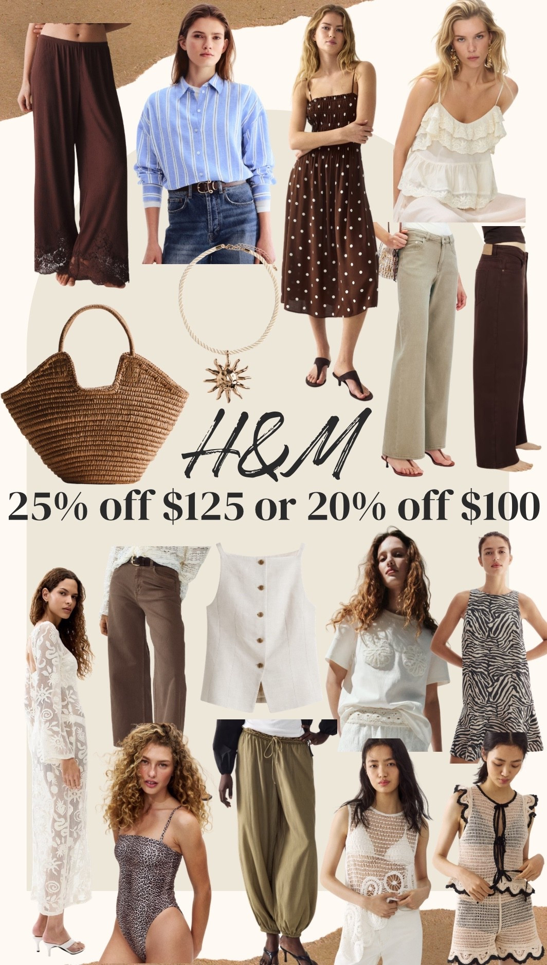 H&M 25% off $125 or 20% off $100+

#LTKSaleAlert #LTKootd