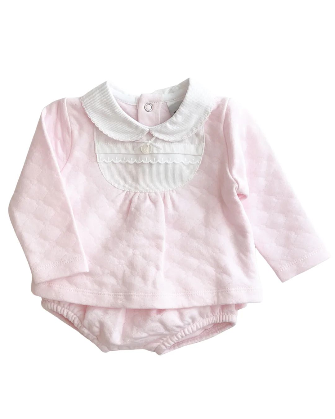 Pink Quilted Bloomer Set | Loozieloo