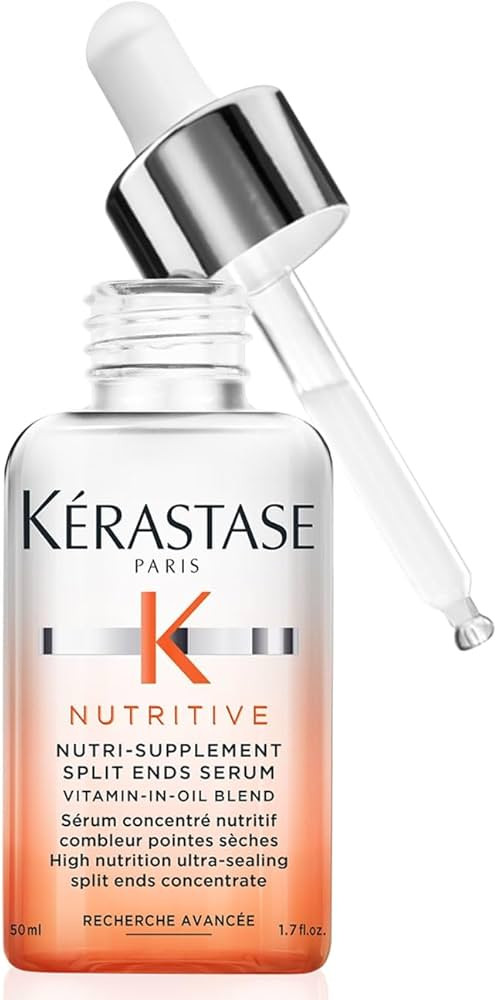 Kerastase Nutritive Split Ends Hair Serum For Dry Hair - Nourishing Leave-In Oil Treatment For Sm... | Amazon (US)