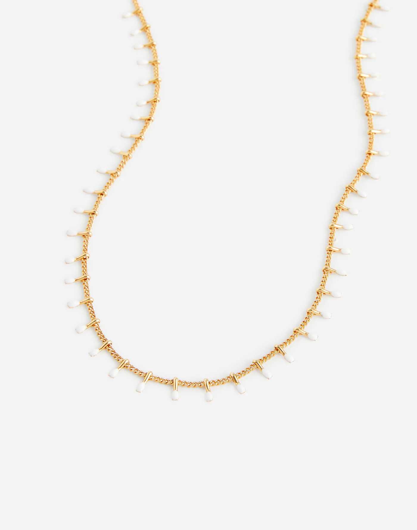 Enamel Chain Choker Necklace | Madewell