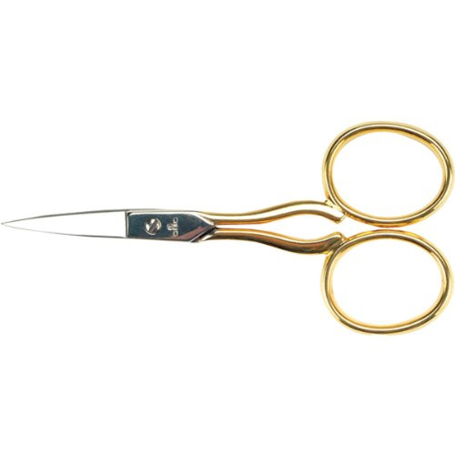DMC 6123/3 Embroidery Scissor, 3-3/4-Inch, Gold/Silver | Amazon (US)