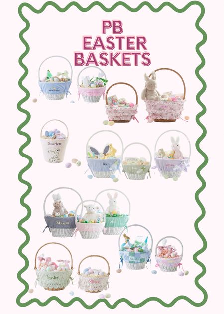 Cutest Easter Baskets 

#LTKfamily #LTKkids #LTKSeasonal