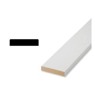 25E2 11/16 in. x  2 1/2 in. x  96 in. Craftsman Primed MDF Casing (1-Piece − 8 Total Linear Fee... | The Home Depot