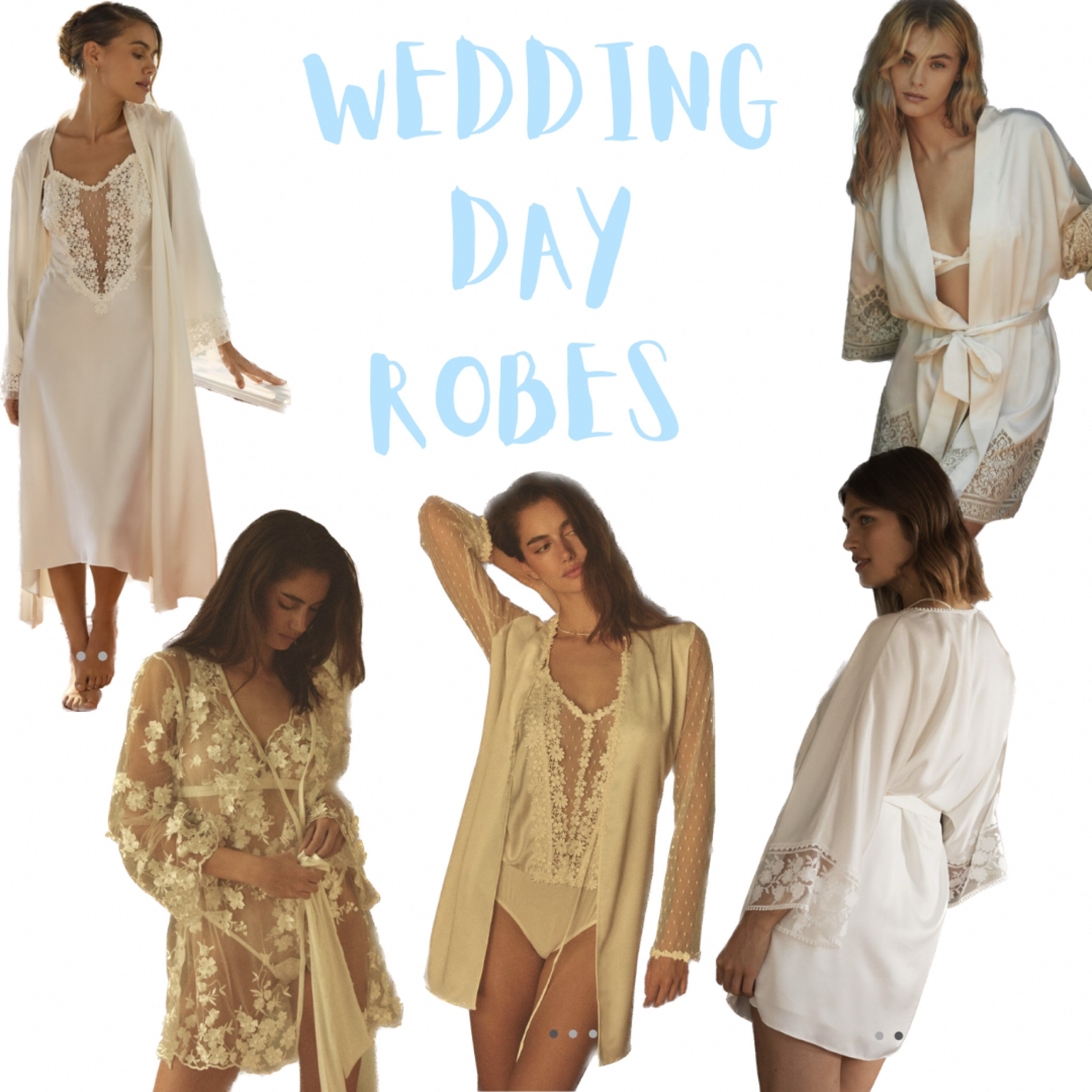The cutest detail for your big morning! // wedding day robes getting ready white bridal bride Anthropologie

#LTKwedding