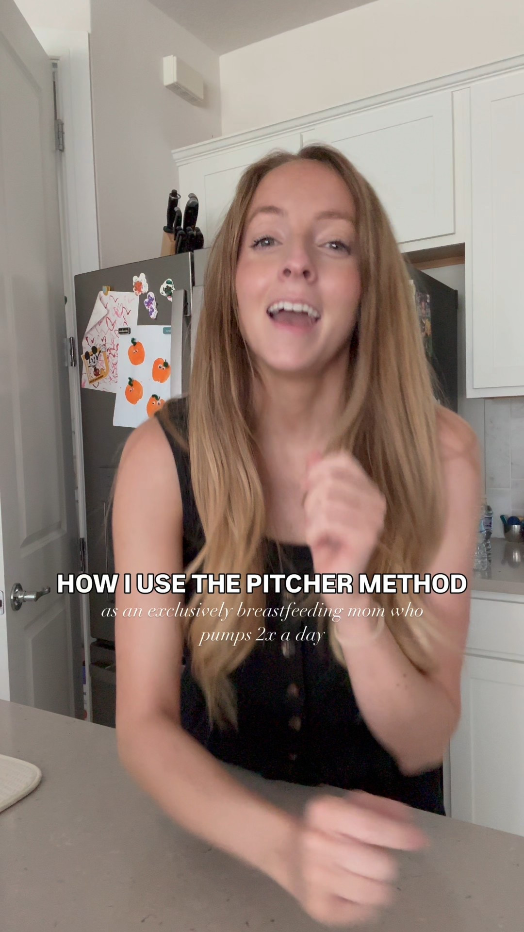 Even exclusively breastfeeding, you can still use the pitcher method  

#LTKBump #LTKFamily #LTKBaby