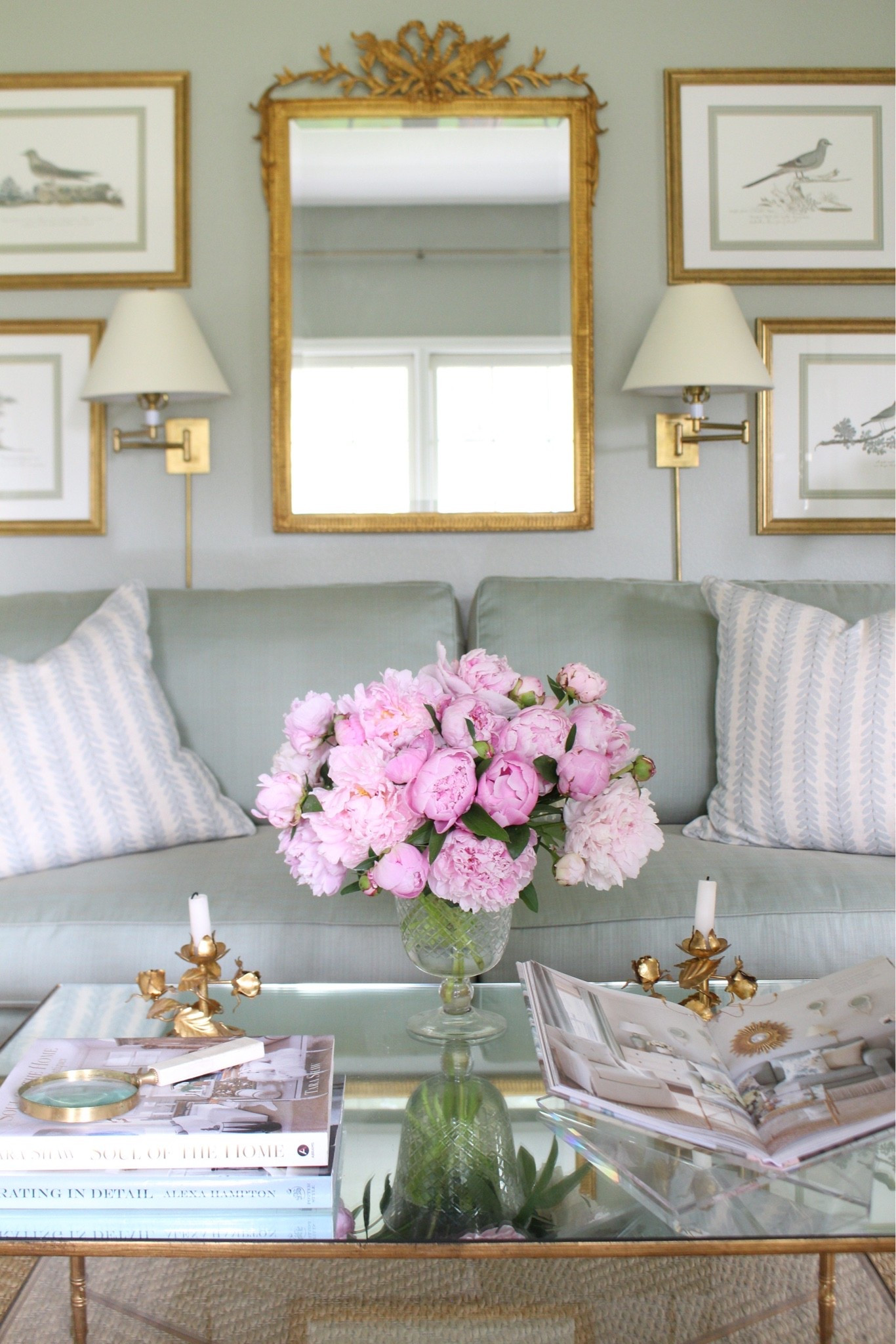 Shop beautiful faux peonies & more from this space!