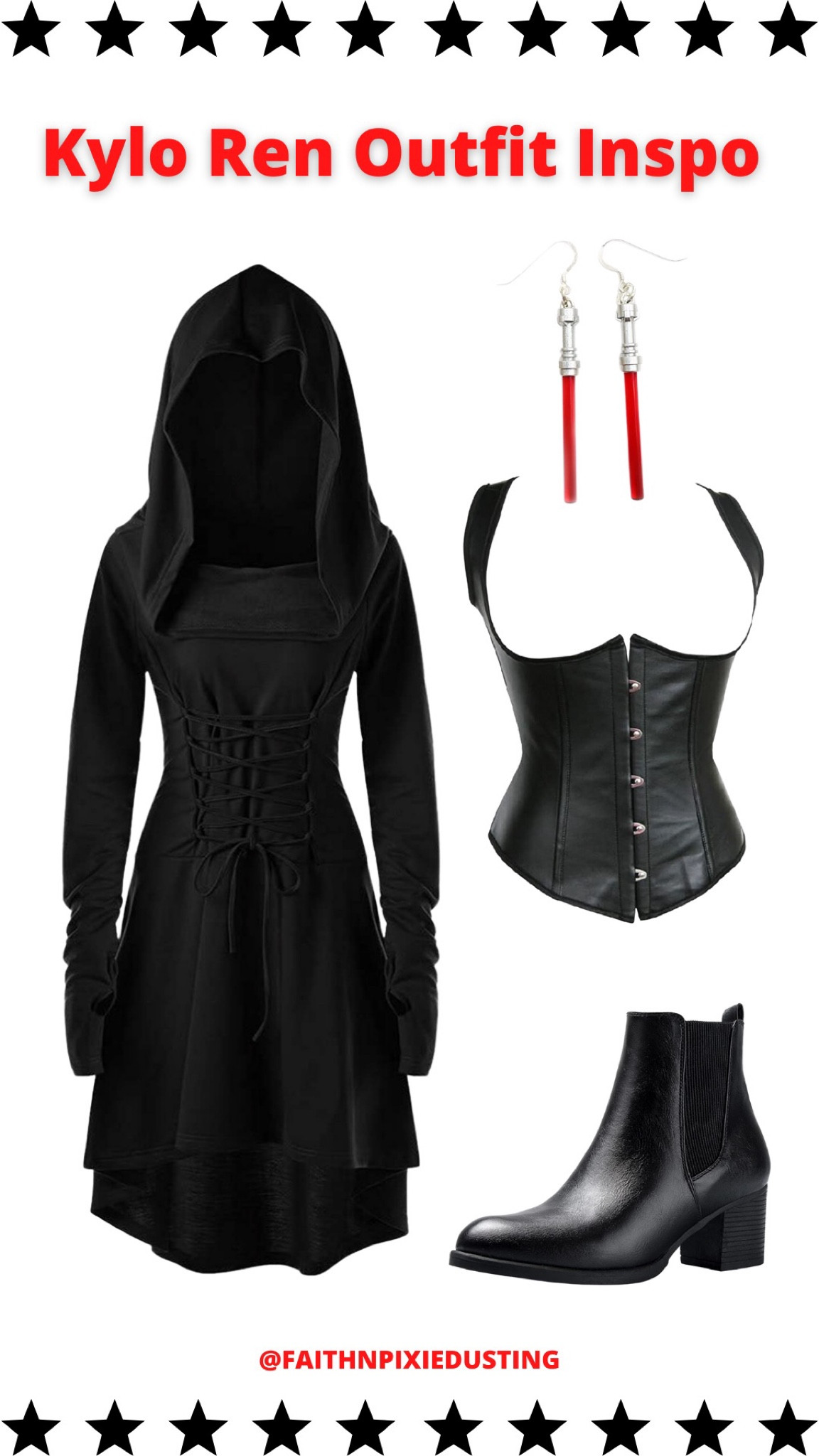 Kylo Ren Outfit Inspo 🌟 May the 4th Be With You, Star Wars Day, Star Wars Outfit Inspo,  Star Wars Style

#LTKstyletip #LTKtravel #LTKFind