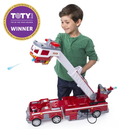 PAW Patrol Ultimate Rescue Fire Truck with Extendable 2 ft. Tall Ladder, for Ages 3 and Up | Walmart (US)