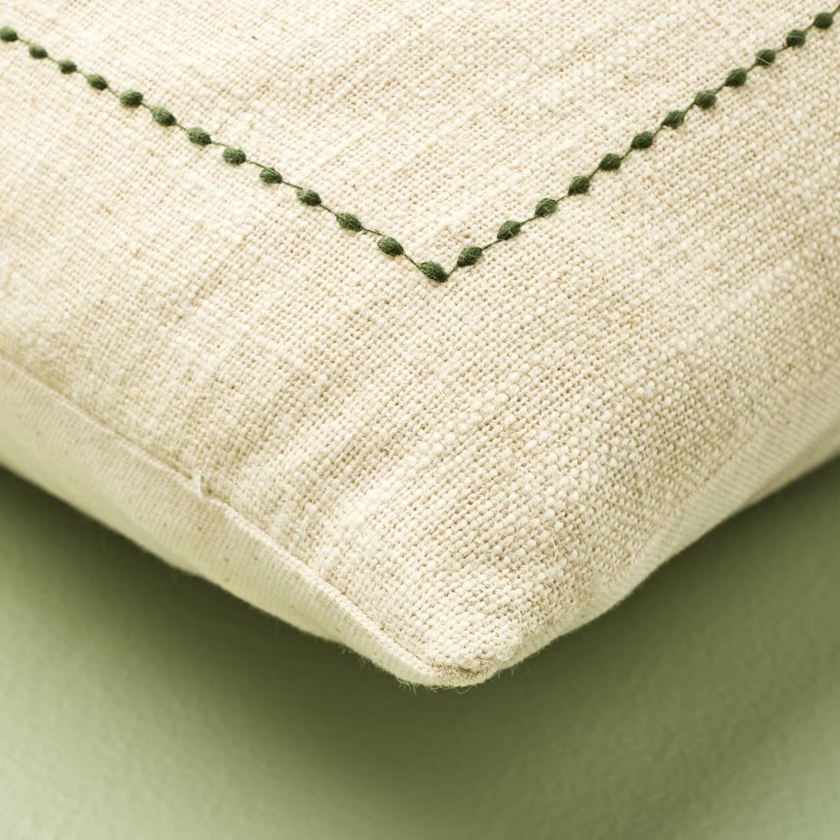 16"x16" Tree Embroidered Christmas Throw Pillow - Hearth & Hand™ with Magnolia | Target