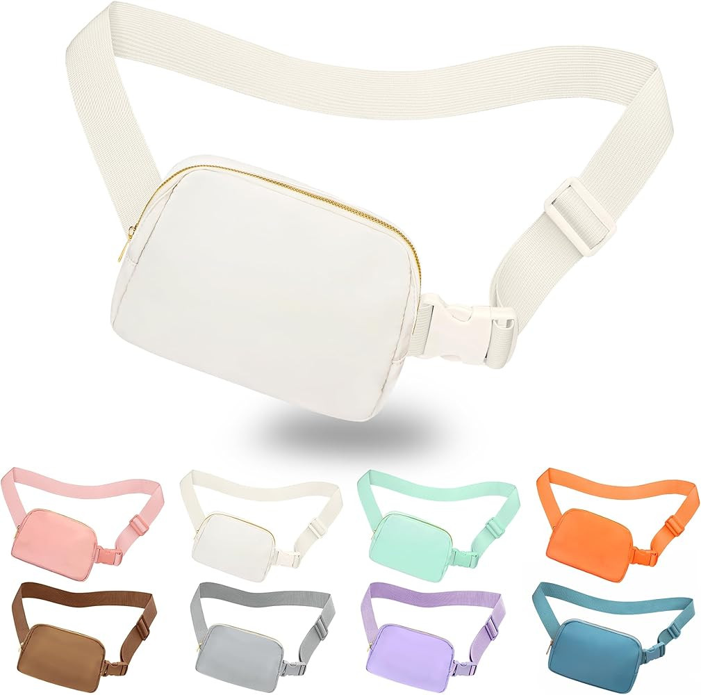 Fanny Pack Crossbody Bag for Women and Men, Belt Bag for Hiking Bum Bag with Adjustable Strap, Wa... | Amazon (US)
