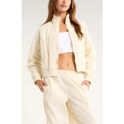 Zella Travel Lite Track Jacket in Navy Sapphire at Nordstrom, Size X-Large | Nordstrom