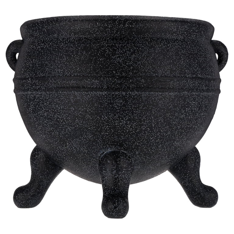 My Texas House Cauldron Decorative Planter, Black, 14" x 12" | Walmart (US)