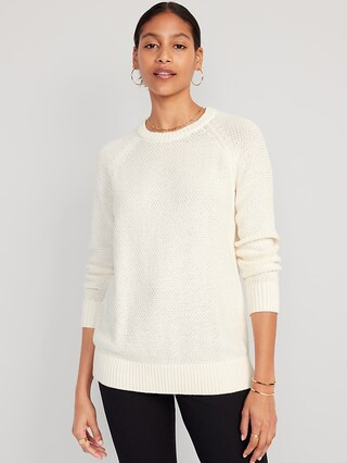 Textured Pullover Tunic Sweater for Women | Old Navy (US)