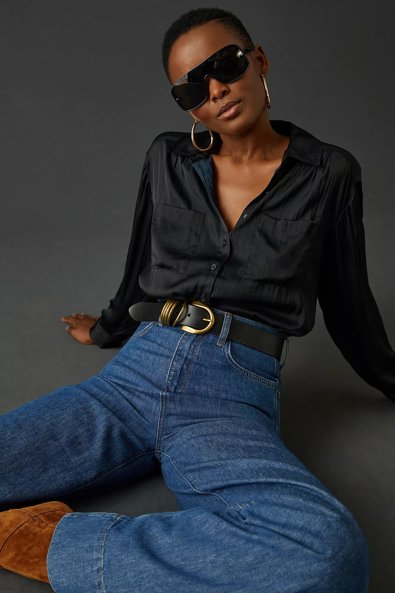 By Anthropologie Relaxed Buttondown Shirt | Anthropologie (US)