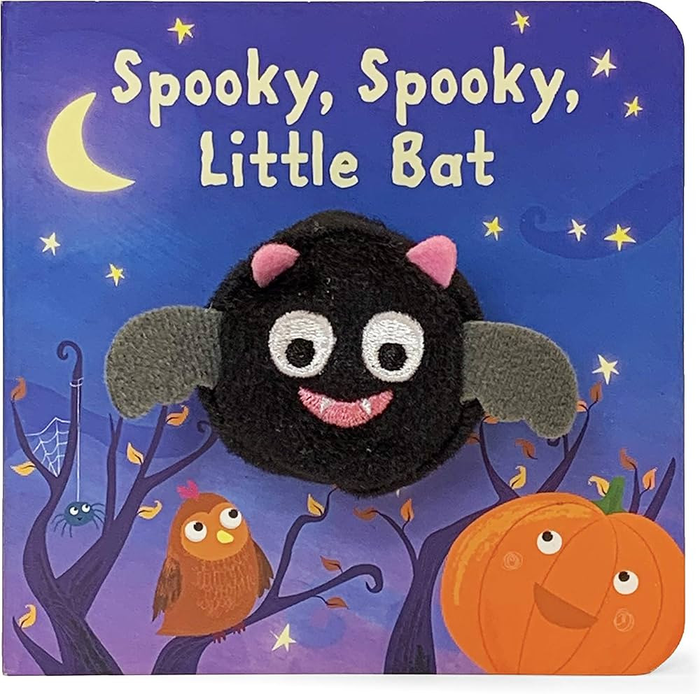 Spooky, Spooky, Little Bat Finger Puppet Halloween Board Book Ages 0-4 (Finger Puppet Board Book) | Amazon (US)