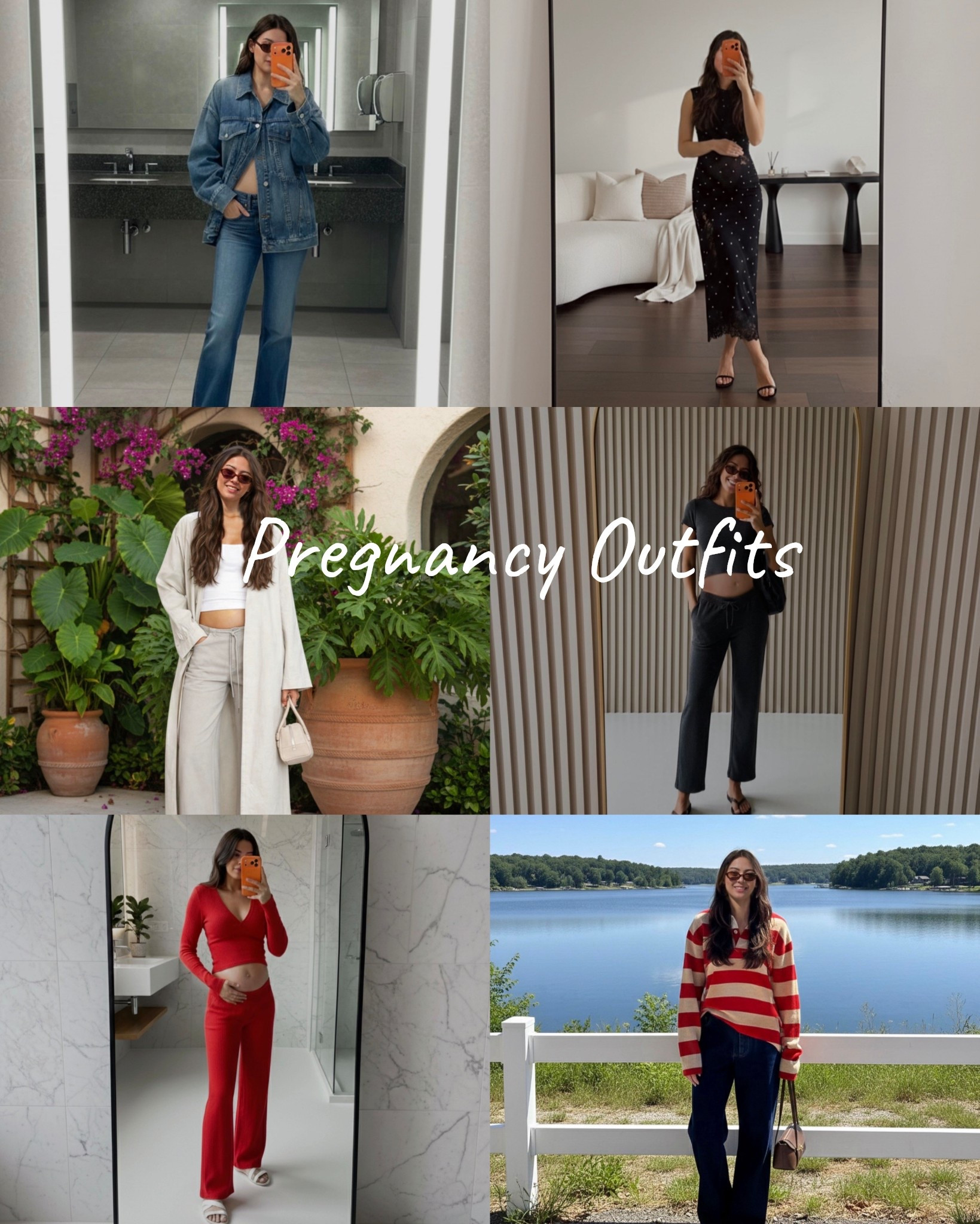 Pregnancy outfits blend comfort and effortless style, from relaxed denim on denim looks to soft lounge wear perfect for everyday ease. Cozy sweatshirts pair beautifully with pregnancy jeans or casual pants, while flowy dresses offer breathable elegance. Thoughtfully designed maternity pieces support your changing shape without compromising confidence or versatility. 

#LTKBump #LTKmomlife #LTKgrwm