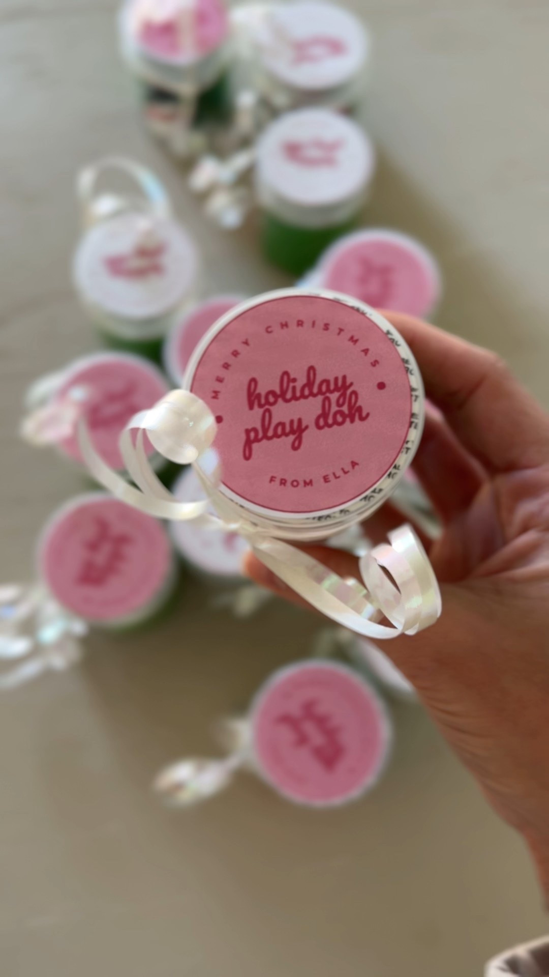 Holiday homemade play doh — everything I used! Please share if you make these 💛

#LTKKids #LTKHoliday #LTKBaby